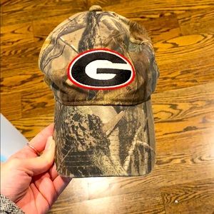 Camo UGA Ball cap
